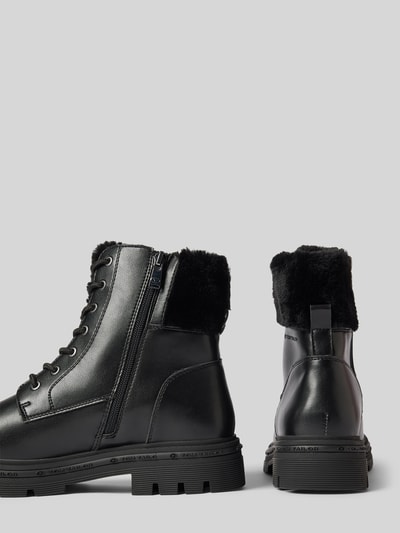 Peek & Cloppenburg Tom TailorBoots Mit Fellbesatz In Black