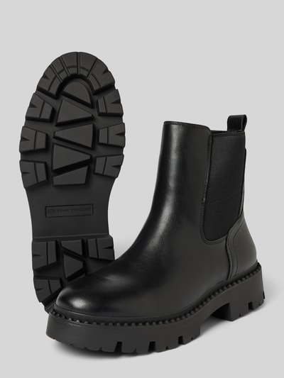 Peek & Cloppenburg Tom TailorChelsea Boots Mit Warmen Innenfutter In Black