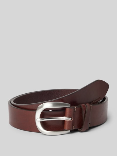 Peek & Cloppenburg Tom TailorGürtel aus pflanzlich gegerbtem Leder in mittelbraun