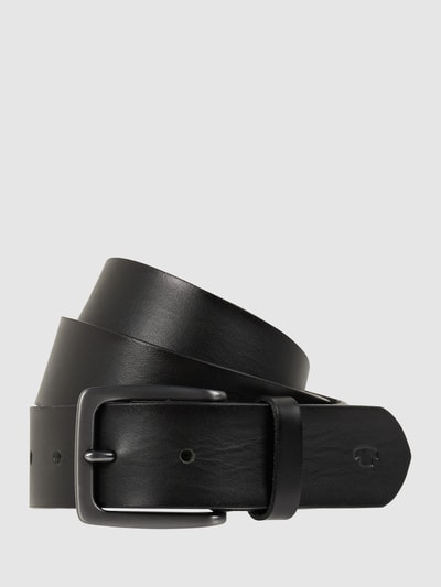 Peek & Cloppenburg Tom TailorLedergürtel mit Dornschließe Modell 'Scott' in black