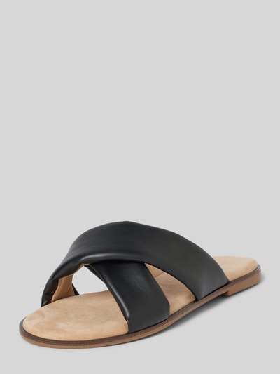 Peek & Cloppenburg Tom TailorSandalette in Leder-Optik in black