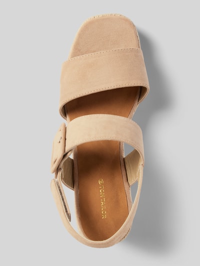 Peek & Cloppenburg Tom TailorSandalette Mit Keilabsatz In Beige
