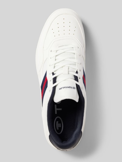 Peek & Cloppenburg Tom TailorSneaker Mit Kontraststreifen Modell 'Basket Stripe' In Weiss