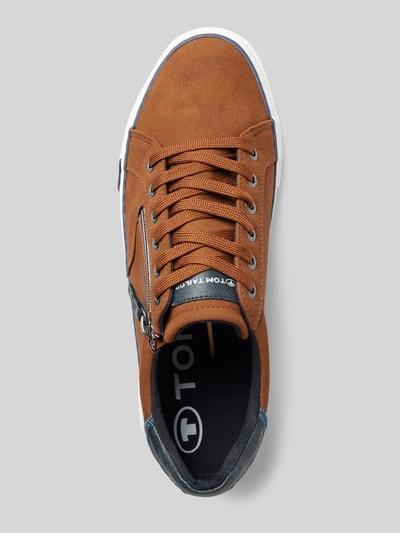 Peek & Cloppenburg Tom TailorSneaker Mit Reißverschluss In Cognac
