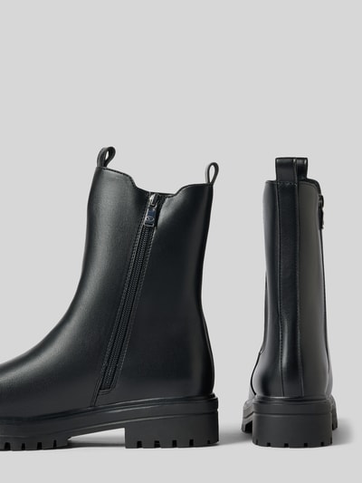 Peek & Cloppenburg Tom TailorStiefel Mit Mit Großem Label-Schriftzug In Black