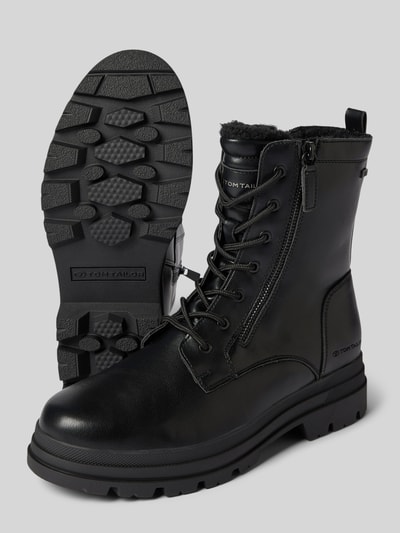 Peek & Cloppenburg Tom TailorStiefeletten Aus Kunstleder In Black