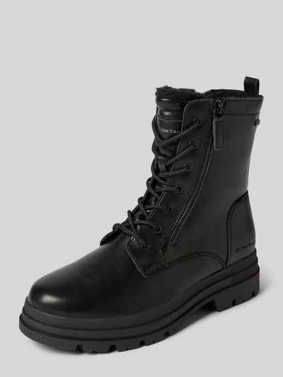 Peek & Cloppenburg Tom TailorStiefeletten aus Kunstleder in black