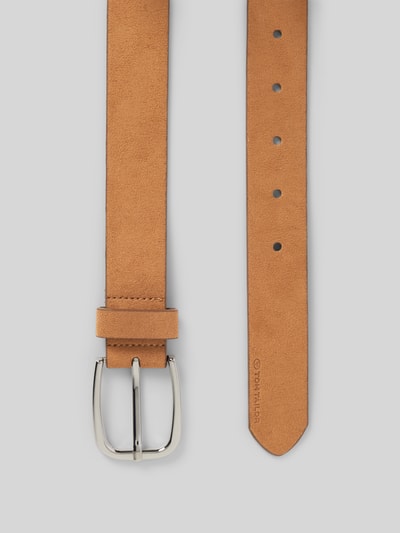 Peek & Cloppenburg Tom TailorVeloursleder-Gürtel Aus Echtem Leder In Hellbraun