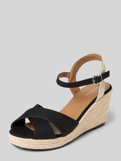 Peek & Cloppenburg Tom TailorWedges mit Label-Stitching in black