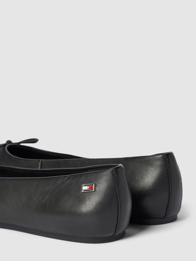 Peek & Cloppenburg Tommy HilfigerBallerinas Mit Zierschleife Modell 'ESSENTIAL CHIC' In Black