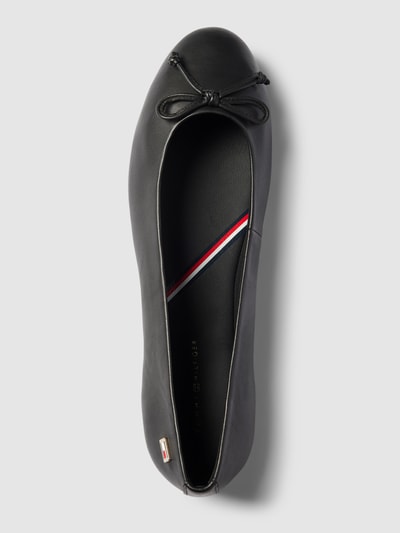 Peek & Cloppenburg Tommy HilfigerBallerinas Mit Zierschleife Modell 'ESSENTIAL CHIC' In Black