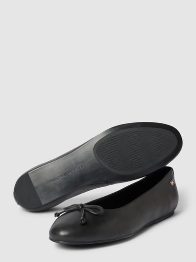 Peek & Cloppenburg Tommy HilfigerBallerinas Mit Zierschleife Modell 'ESSENTIAL CHIC' In Black