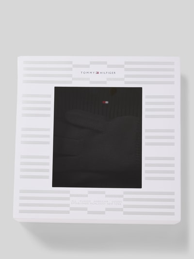 Peek & Cloppenburg Tommy HilfigerBeanie Und Handschuhe Im Set Mit Kaschmir-Anteil In Black