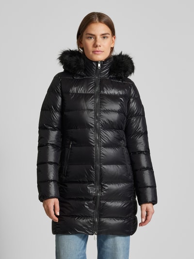 Peek & Cloppenburg Tommy HilfigerDaunenmantel Mit Kapuze In Black