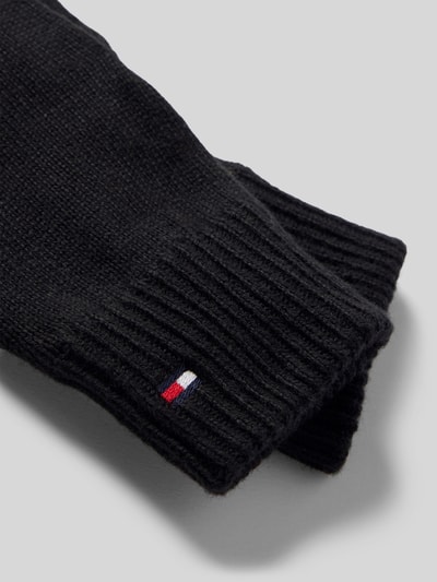 Peek & Cloppenburg Tommy HilfigerHandschuhe Mit Logo-Stitching Modell 'ESSENTIALS' In Black