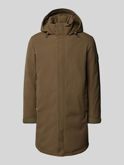 Peek & Cloppenburg Tommy HilfigerJacke Mit Label-Patch In Oliv