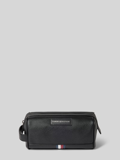 Peek & Cloppenburg Tommy HilfigerKulturtasche mit Label-Patch Modell 'BUSINESS' in black