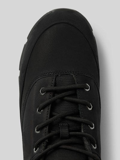 Peek & Cloppenburg Tommy HilfigerLederboots Mit Label-Badge In Black