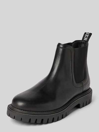 Peek & Cloppenburg Tommy HilfigerLederboots mit strukturierter Sohle in black