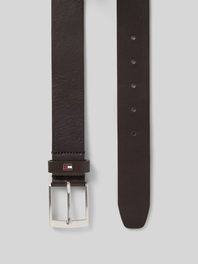 Peek & Cloppenburg Tommy HilfigerLedergürtel Mit Dornschließe Modell 'ADAN' In Dunkelbraun