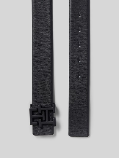 Peek & Cloppenburg Tommy HilfigerLedergürtel Mit Label-Applikation In Black