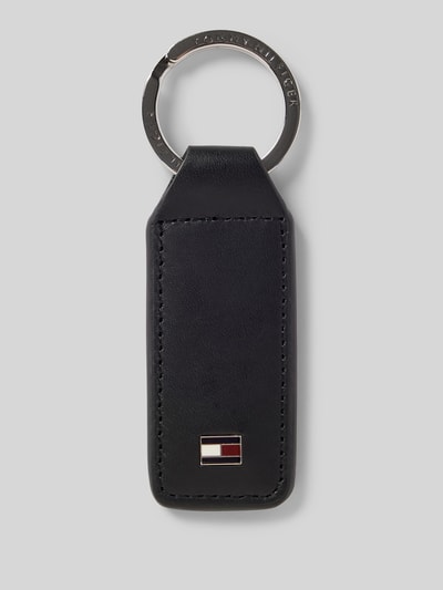 Peek & Cloppenburg Tommy HilfigerLederportemonnaie Mit Schlüsselring In Black