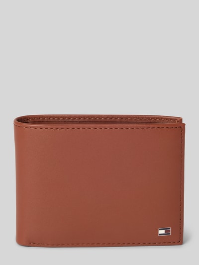 Peek & Cloppenburg Tommy HilfigerLederportemonnaie Mit Schlüsselring In Cognac
