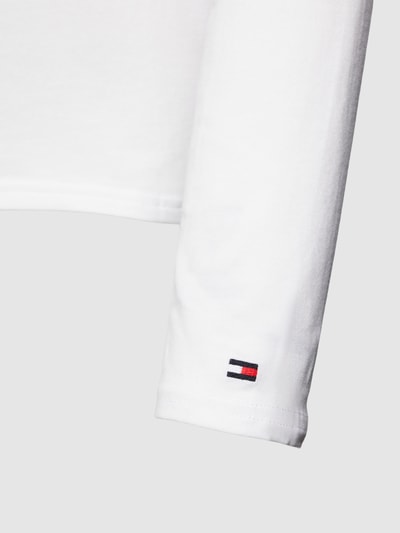 Peek & Cloppenburg Tommy HilfigerLongsleeve Mit Label-Stitching Im 3er-Pack In Mittelgrau Melange