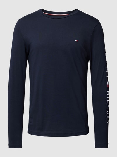 Peek & Cloppenburg Tommy HilfigerLongsleeve Mit Label-Stitching In Marine