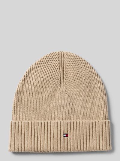 Peek & Cloppenburg Tommy HilfigerMütze mit Logo-Stitching Modell 'PIMA' in beige