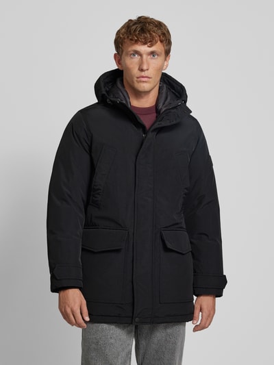 Peek & Cloppenburg Tommy HilfigerParka Mit Kapuze Modell 'ROCKIE' In Black