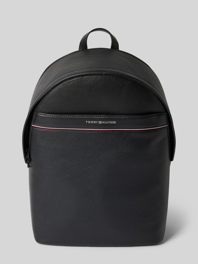 Peek & Cloppenburg Tommy HilfigerRucksack mit Label-Detail und kurzem Tragegriff in black