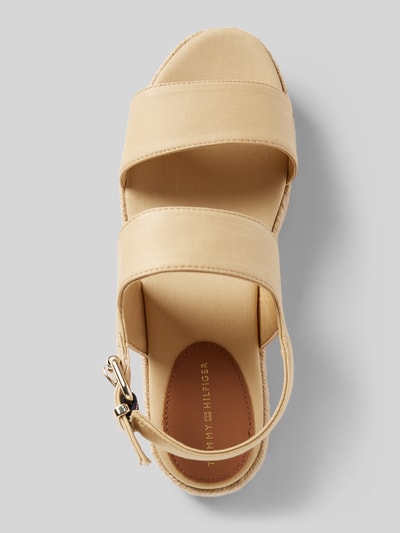 Peek & Cloppenburg Tommy HilfigerSandalette Mit Label-Print In Beige