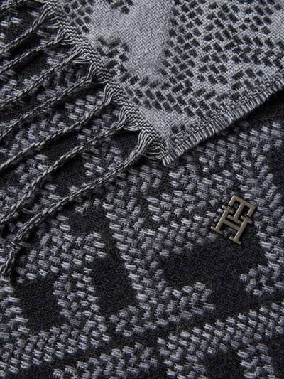 Peek & Cloppenburg Tommy HilfigerSchal Mit Label-Applikation Modell 'MONOGRAM' In Black