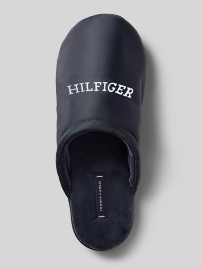 Peek & Cloppenburg Tommy HilfigerSlides Mit Label-Applikation In Blau