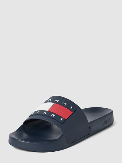 Peek & Cloppenburg Tommy HilfigerSlides mit Logo-Print in marine