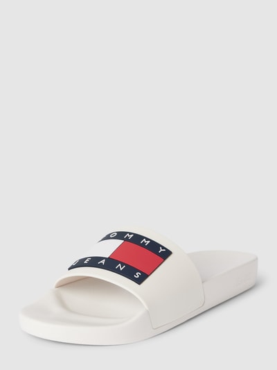 Peek & Cloppenburg Tommy HilfigerSlides mit Logo-Print in offwhite