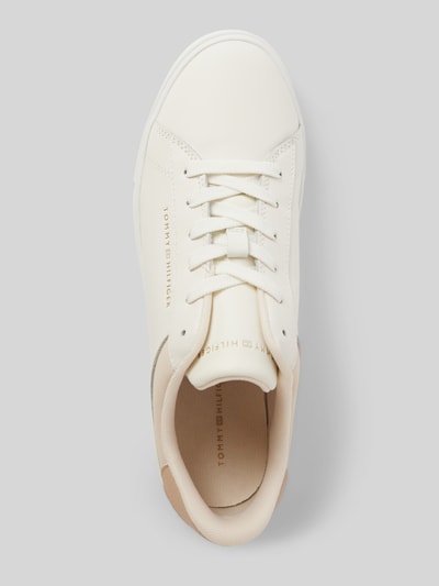 Peek & Cloppenburg Tommy HilfigerSneaker Aus Echtem Leder In Weiss