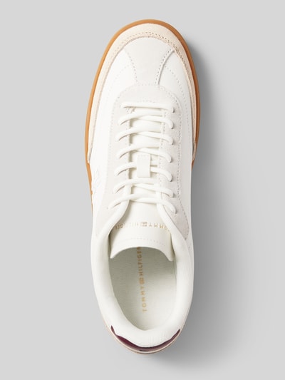Peek & Cloppenburg Tommy HilfigerSneaker Aus Echtem Leder Modell 'HERITAGE' In Beige