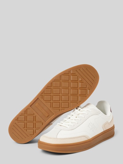 Peek & Cloppenburg Tommy HilfigerSneaker Aus Echtem Leder Modell 'HERITAGE' In Beige