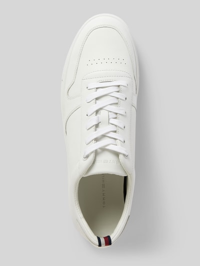 Peek & Cloppenburg Tommy HilfigerSneaker Aus Leder Mit Label-Detail In Weiss