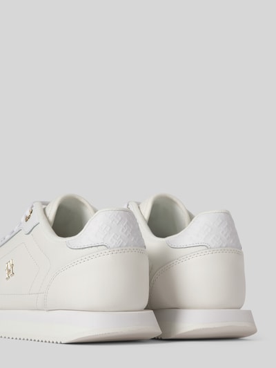 Peek & Cloppenburg Tommy HilfigerSneaker Aus Leder Mit Label-Detail In Weiss