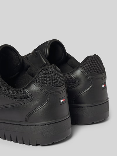 Peek & Cloppenburg Tommy HilfigerSneaker Aus Leder Mit Label-Detail In Black