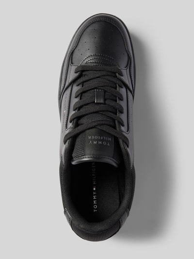 Peek & Cloppenburg Tommy HilfigerSneaker Aus Leder Mit Label-Detail In Black
