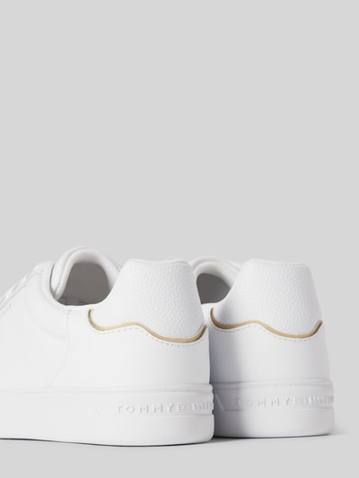 Peek & Cloppenburg Tommy HilfigerSneaker Aus Leder Mit Label-Detail In Weiss