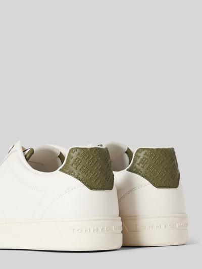 Peek & Cloppenburg Tommy HilfigerSneaker Aus Leder Mit Label-Detail Modell 'ELEVATED' In Weiss