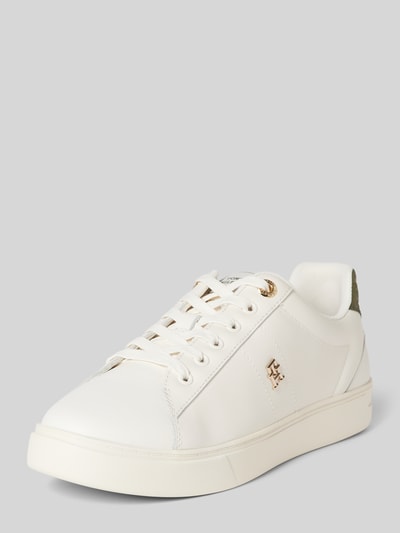 Peek & Cloppenburg Tommy HilfigerSneaker aus Leder mit Label-Detail Modell 'ELEVATED' in weiss