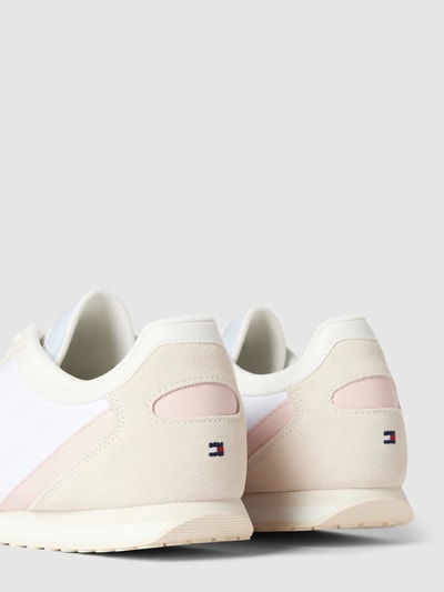 Peek & Cloppenburg Tommy HilfigerSneaker Aus Leder Mit Label-Stitching In Weiss