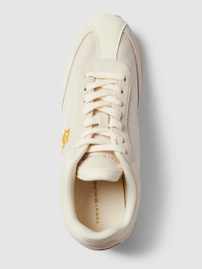 Peek & Cloppenburg Tommy HilfigerSneaker Aus Leder Mit Label-Stitching In Beige