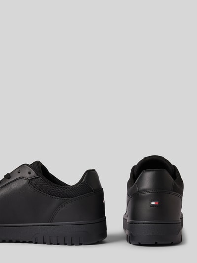 Peek & Cloppenburg Tommy HilfigerSneaker Aus Leder-Mix Modell 'BASKET CORE LITE' In Black